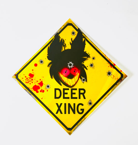 Hazbin Deer X-ing Sticker