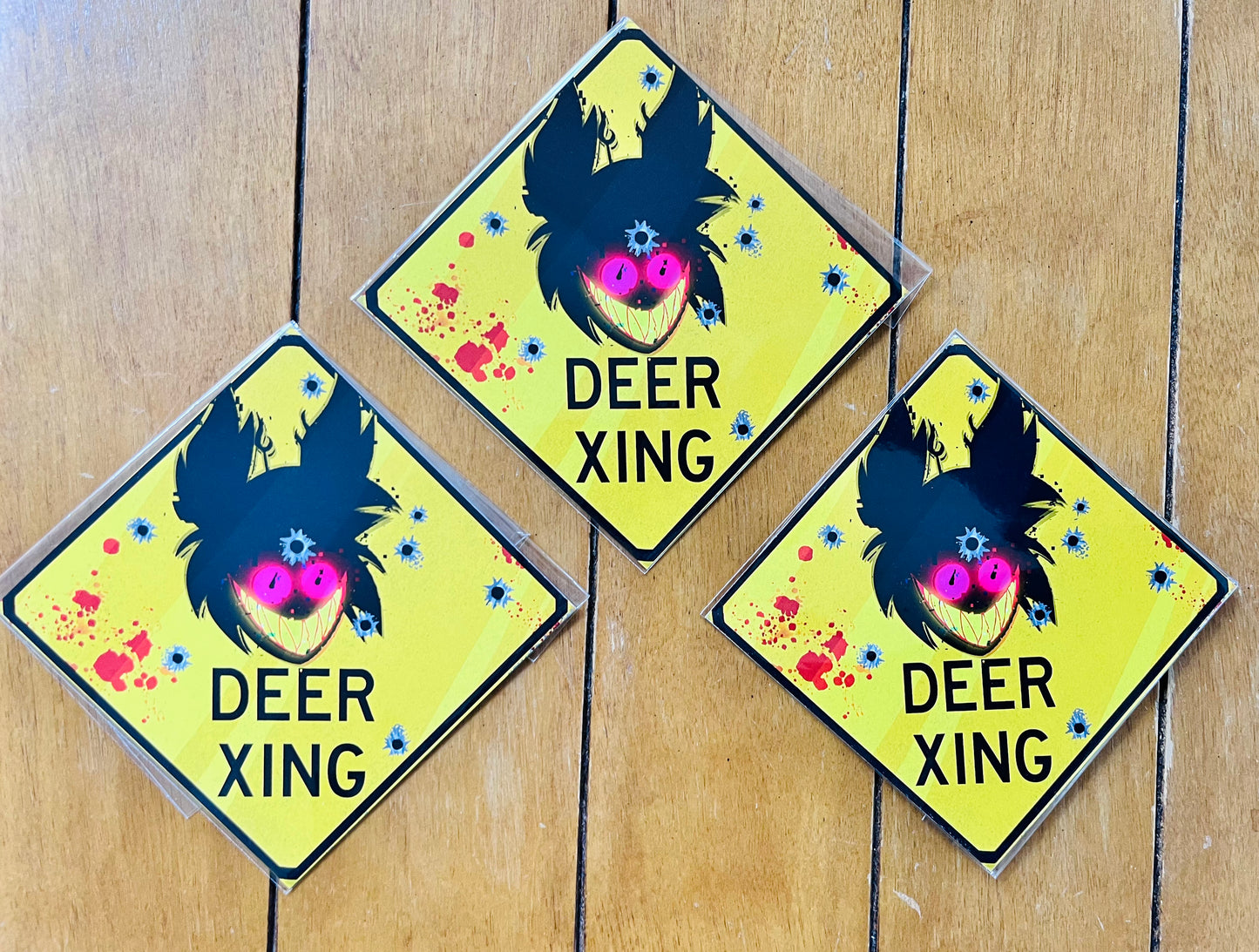 Hazbin Deer X-ing Print