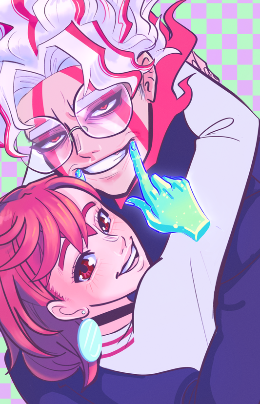 Dandadan Momo & Okarun Print