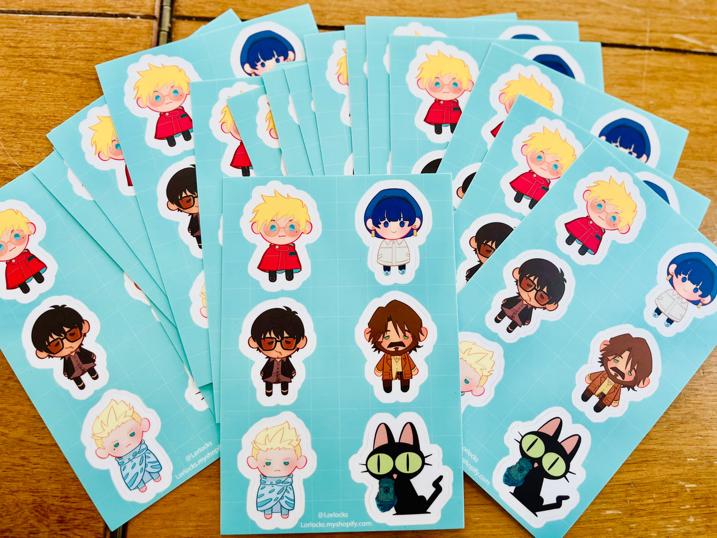 Tristamp Sticker Sheets