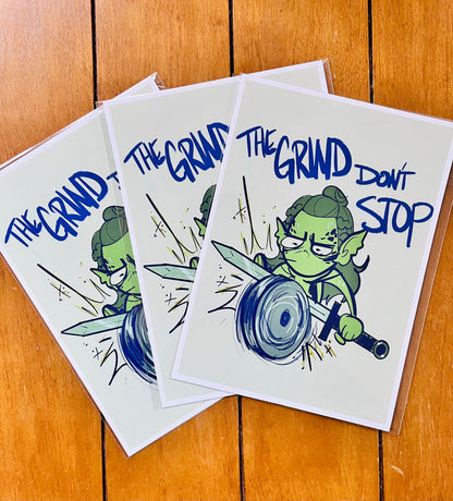BG3 Lae’zel Grindhouse Print