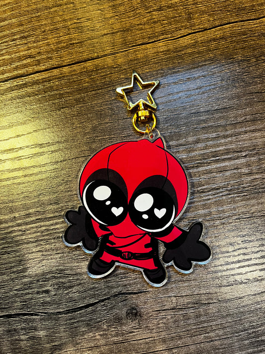 Deadpool Acrylic Charm