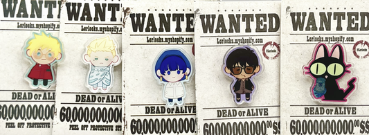 Tristamp Acrylic Pins